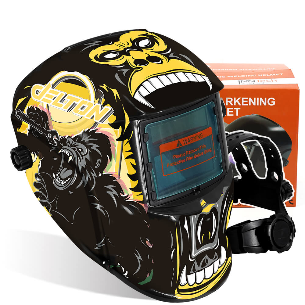 หน้ากากเชื่อมปรับแสงอัตโนมัติ DELTON รุ่น WH-014DT